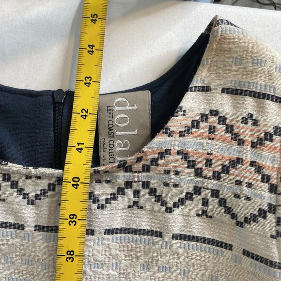Anthropologie Dolan Left Coast Women's‎ Aztec Print Sabado Dress Size M Boho - Picture 3 of 13